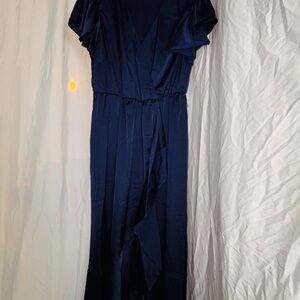 Nicole Miller Deep Blue Maxi Dress